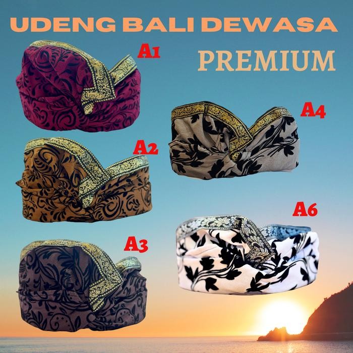 ORIGINAL Udeng / Ikat Kepala Bali Jadi PREMIUM READY STOCK