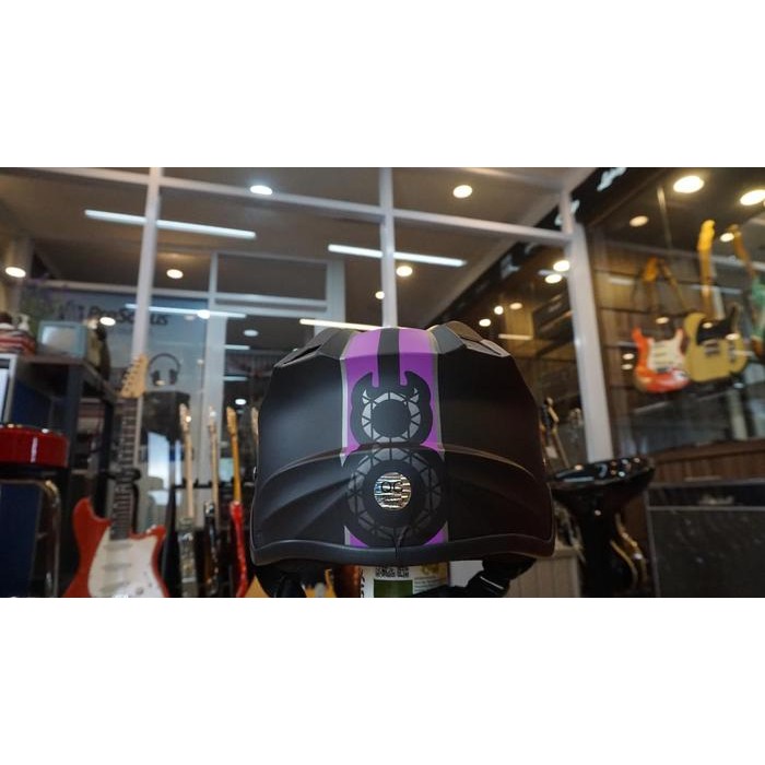 HELMET SEPEDA RETRO GIGAS X UNGU