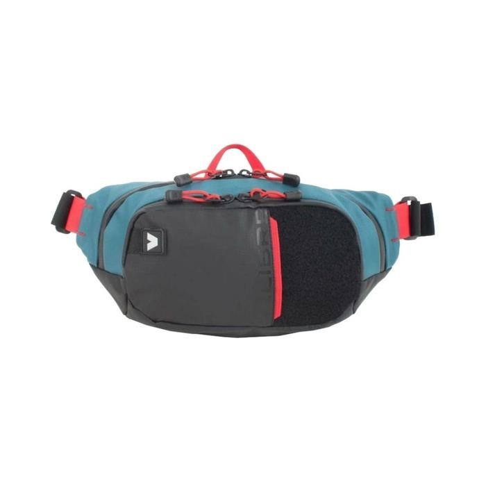 Tas Selempang Kalibre 921244043 Black Tosca Lambo Waist Bag 3L Tas Pinggang Pria Sling