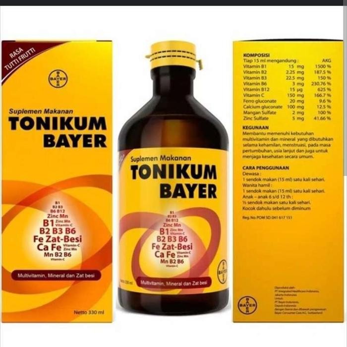 ORIGINAL tonikum bayer multivitamin 330 ml