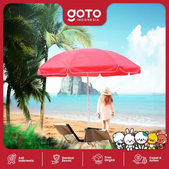 Goto Sunflow Payung Tenda Jualan Pantai Cafe Outdoor Besar Jumbo