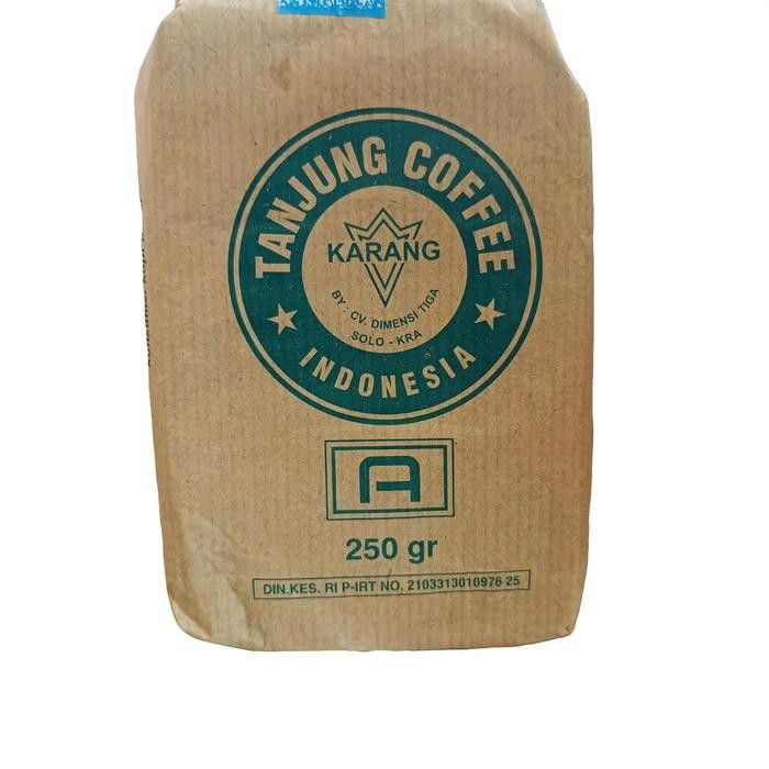 PROMO  KOPI TANJUNG ARABICA 250GRAM/ KOPI TANJUNG COFFEE ARABICA KOPI HITAM
