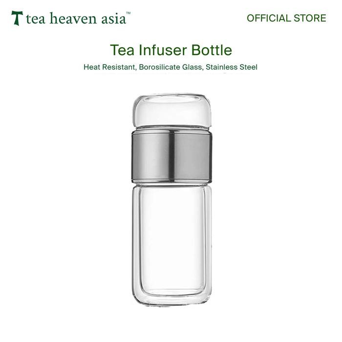 qibq- Tea Heaven Tea Strainer Bottle Set Infuser 420Ml