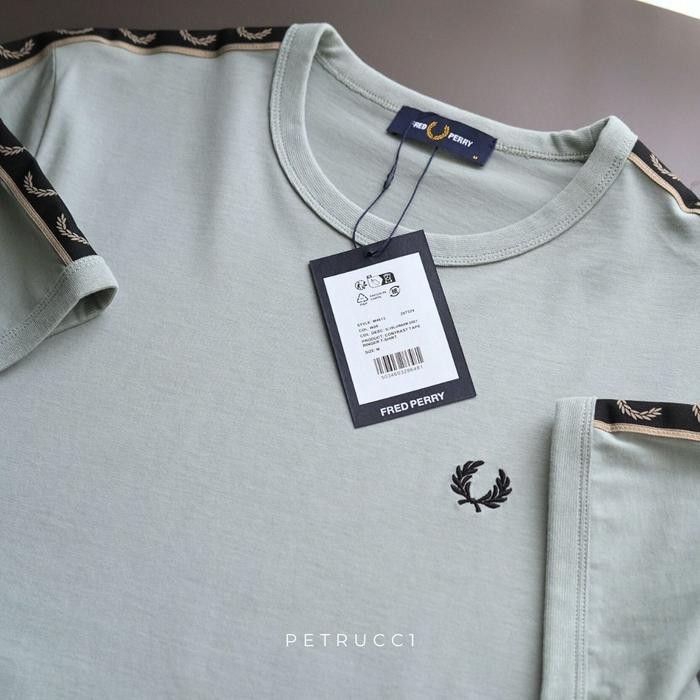 Fred Perry M4613 T shirt Cowo Pria Man FP ORIGINAL new