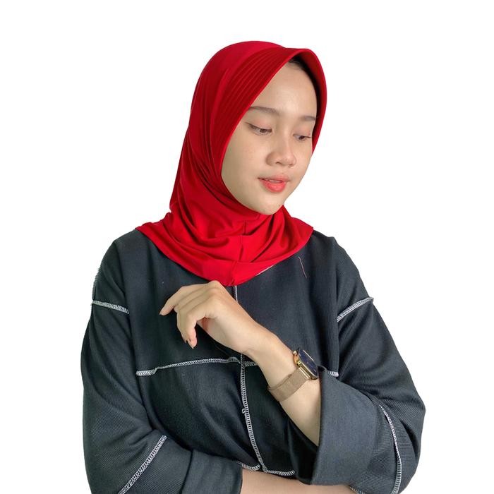 DISKON Maula Hijab Jilbab Instan OlahKerudung Sport Kecil Pet Antem READY STOCK