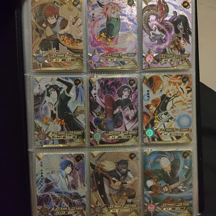 Full set OR Naruto kayou Card game 1-106