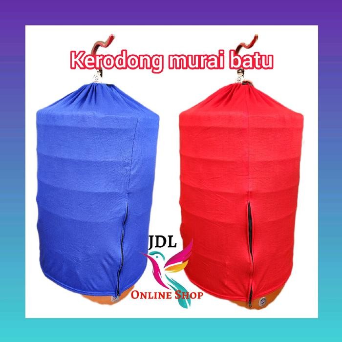 SIAPKIRIM KERODONG KRODONG SANGKAR MURAI BATU POLOS PENUTUP KANDANG HARIAN READY STOCK