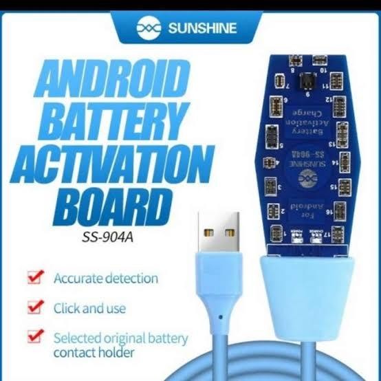 alat cas baterai tanam android aktivator batre hp android SS-904A