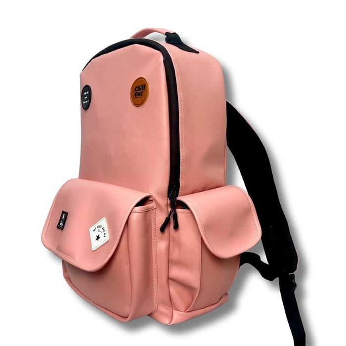 Dhon id Tas ransel ludwig pink waterproof
