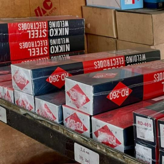 Kawat Las Nikko Steel RD 260 2KG , KAWAT LAS RD 260 2.6 5 KG / KAWAT LAS NIKKO RD 260 3.2 5KG