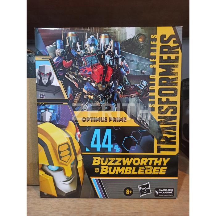 HOT SALE TRANSFORMERS BUZZWORTHY BUMBLEBEE STUDIO SERIES OPTIMUS PRIME 44 TERMURAH