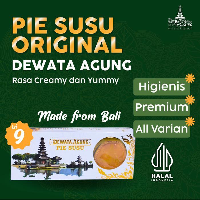 TERLARIS Pie Susu ORI Dewata Agung Oleh-oleh Bali 9pcs READY