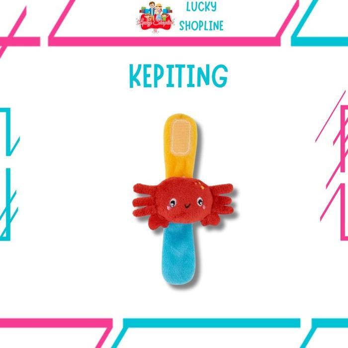 Mainan Bayi 0 6 Bulan - Mainan Bayi 3 Bulan - Rattle Bayi - Kerincingan Bayi - Gelang Mainan Kuning
