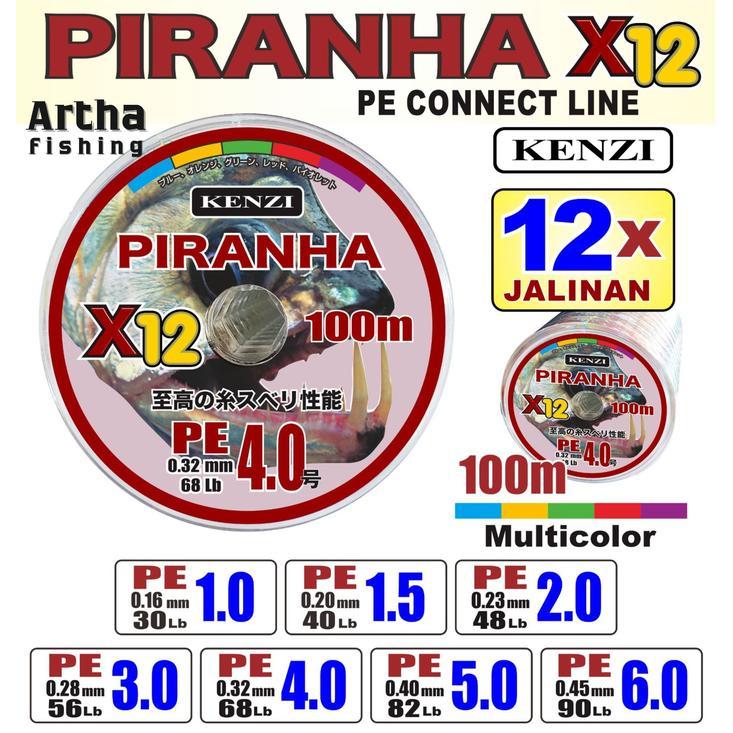 SENAR KENZI PE PIRANHA X12 100 METER