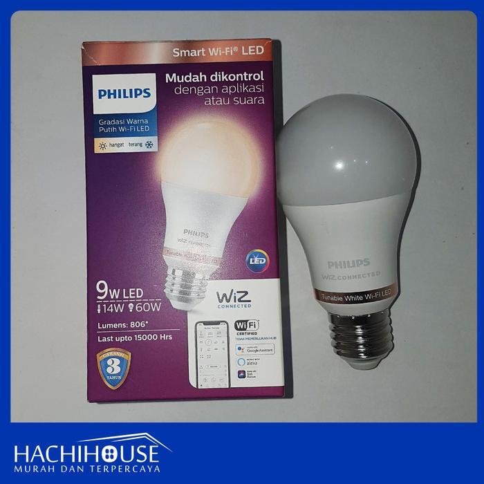 PHILIPS Smart Wi-Fi LED LIghting 9W , Bohlam Pintar WiFi