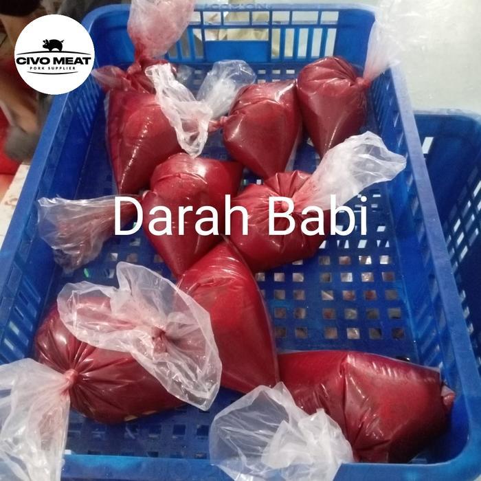 CIVO MEAT Darah Babi Mentah Cair Beku 600 gram/ml untuk Saksang Kualitas Terjaga