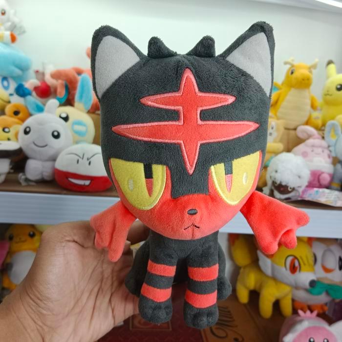 Boneka Pokemon Litten Pokemon Center Original