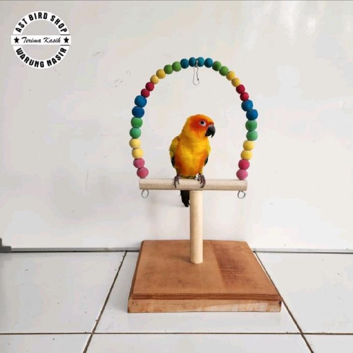 TERMURAHHH Stand tangkringan burung sunconure cockatiel