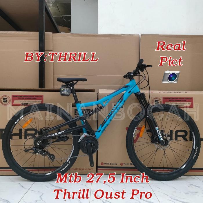TERMURAH Sepeda Gunung Mtb 27,5 Inch Thrill Oust Pro 27,5 Inch Thrill Oust Pro TERBARU