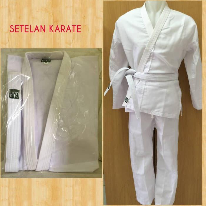 Baju Karate / Seragam Karate (1 Set = Baju+Celana+Sabuk)