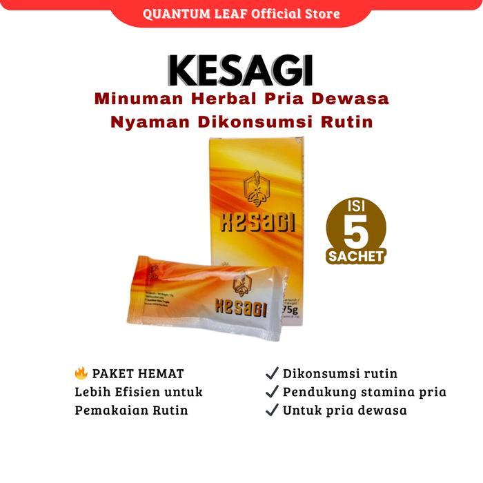 Terlaris Kesagi Original Madu Herbal Pria Dewasa Minuman Herbal Pendukung Stamina Serbuk Sachet