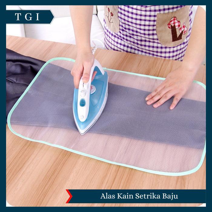 NEW TGI - ALAS KAIN JARING SETRIKA PAKAIAN PELINDUNG PELAPIS SETRIKA TAHAN PANAS TATAKAN ALAS KAIN