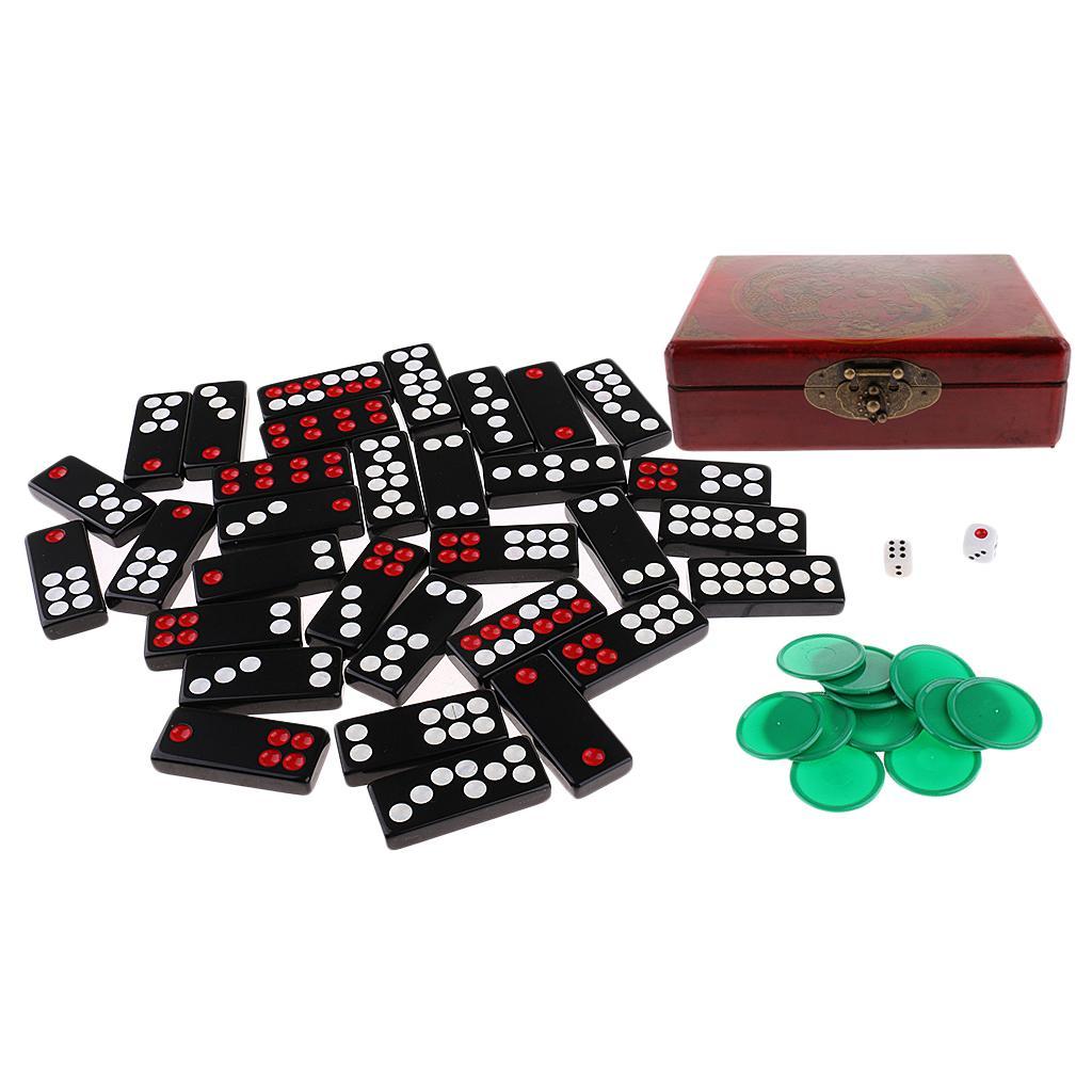 Chinese Pai Gow Paigow Tiles Set Casino Fun Toy for Entertainemnt