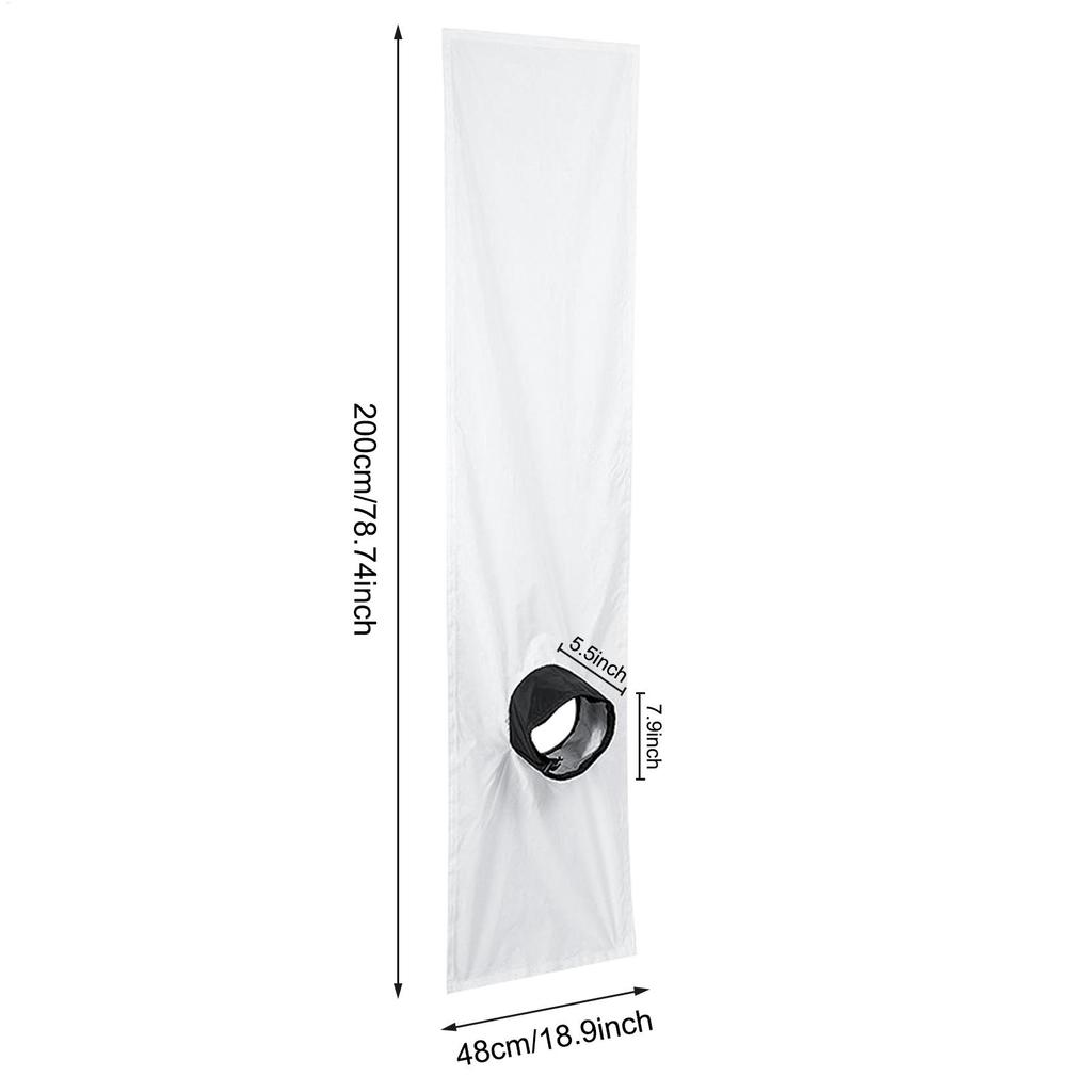 AC Window Vent Kit Window Vent Seal 2m 3meter Mobile Air Conditioning Sealing Cloth AC Unit Window