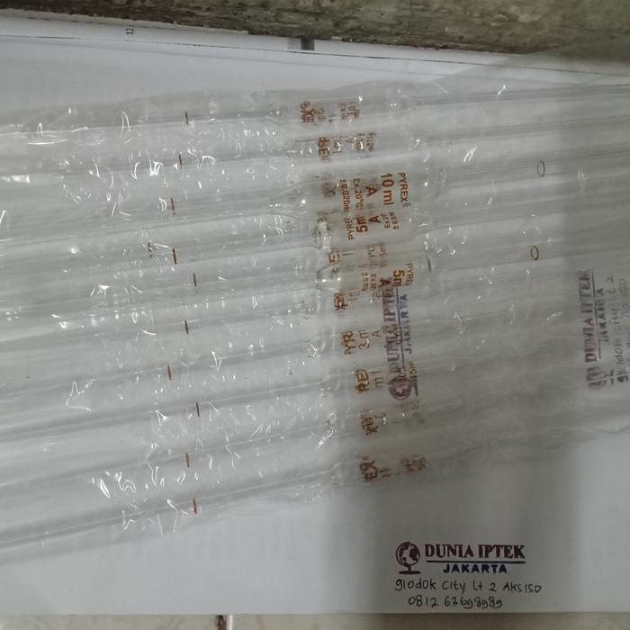 pipet volumetrik 50 ml pipet gondok