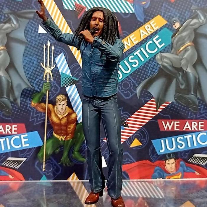Ready Pajangan Action Figure Bob Marley 16Cm