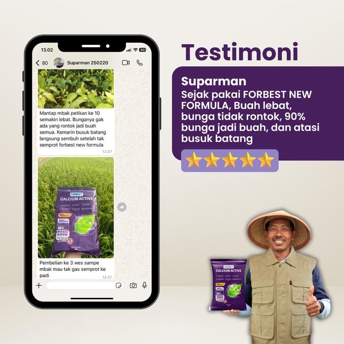 

Promo Bundling Package New Forbest Dan Orgamax - Nutrisi Tanaman Yang Seimbang Untuk Hasil Panen