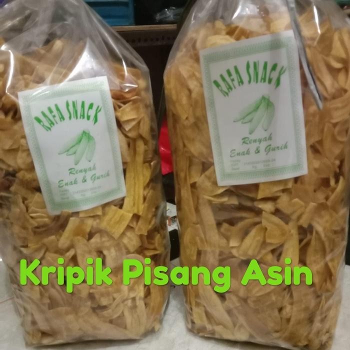 

KRIPIK PISANG ASIN 1 BAL READY