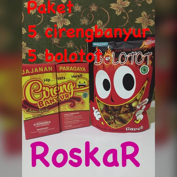 

PAKET 5CIRENGBANYUR 5BOLOTOT