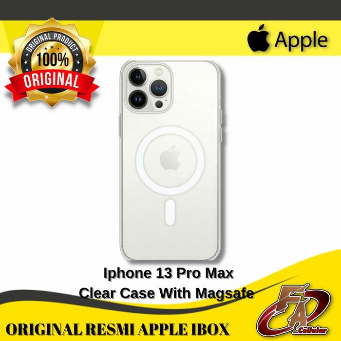 Apple Iphone 13 Pro Max Clear Case With MagSafe - Original Resmi Ibox