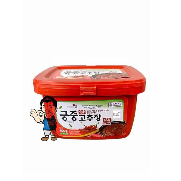 

Stok Baru Gungjung Gochujang Hot Pepper Paste- Sambal Pasta Korea 500 g