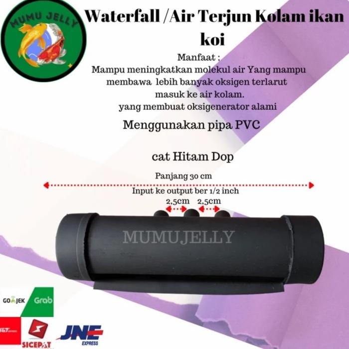 WATERFALL KOLAM KOI AIR TERJUN KOLAM IKAN 30CM