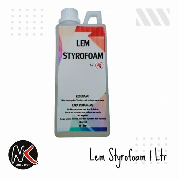 

LEM STYROFOAM BESAR 1 LITER