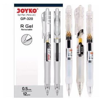 

NEW PRODUK GEL PEN PULPEN PENA JOYKO GP-320 R GEL 0.5 MM WARUNG ARA67