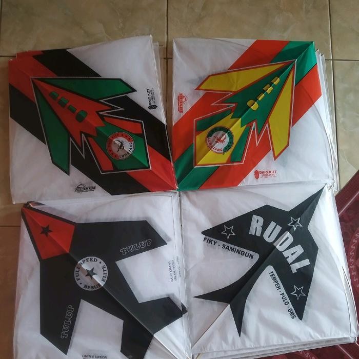 layangan sukhoi full bambu petung