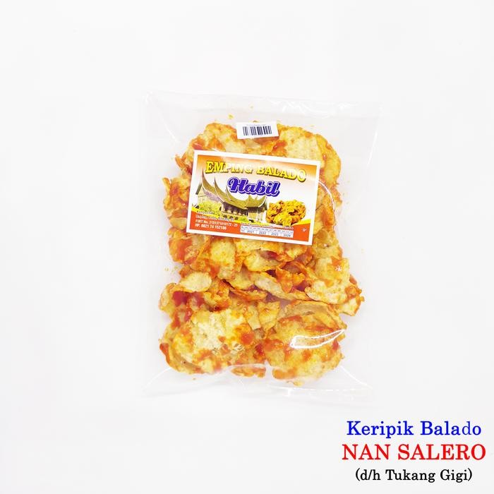 

Keripik Emping Balado Habil