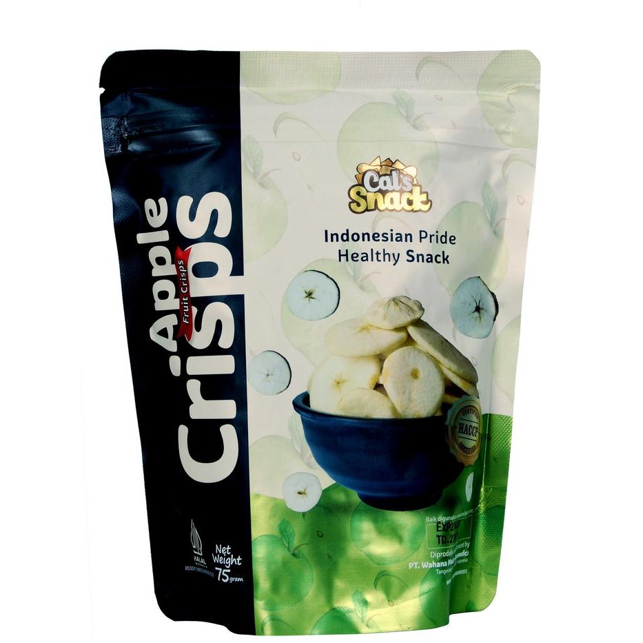 

Cal's Snack Rambak Buah Apel / Cal's Snack Apple Crips 75 Gram