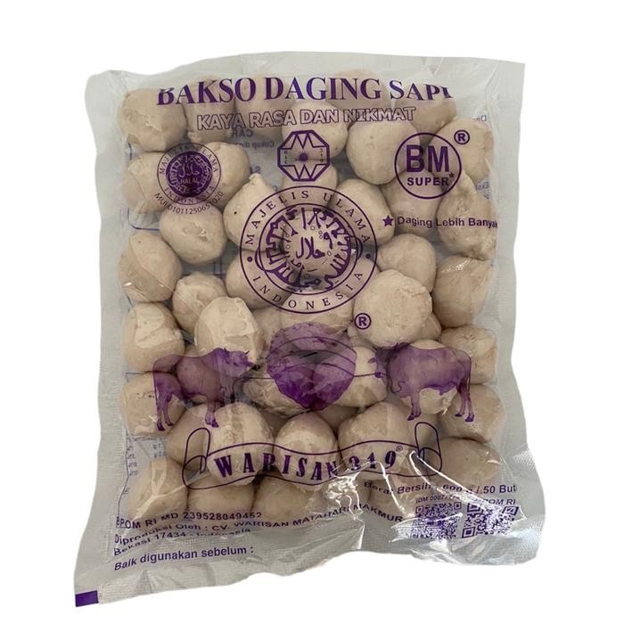Pilihan- Bakso Warisan Bm Super Isi 50