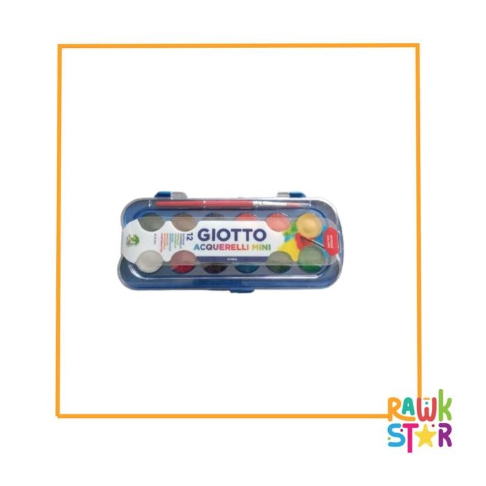

Pilihan- Giotto 12 Warna Acquerelli Mini Cake Watercolour 23Mm Cat Warna