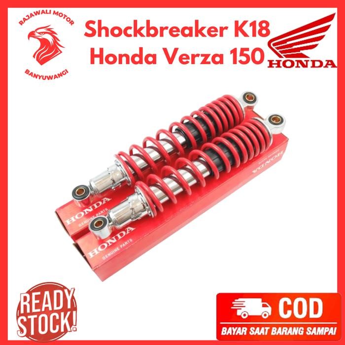 Shock Belakang Verza Ori Premium - Sok Verza Belakang Ori Oem - Shockbreaker K18 Honda Verza 150