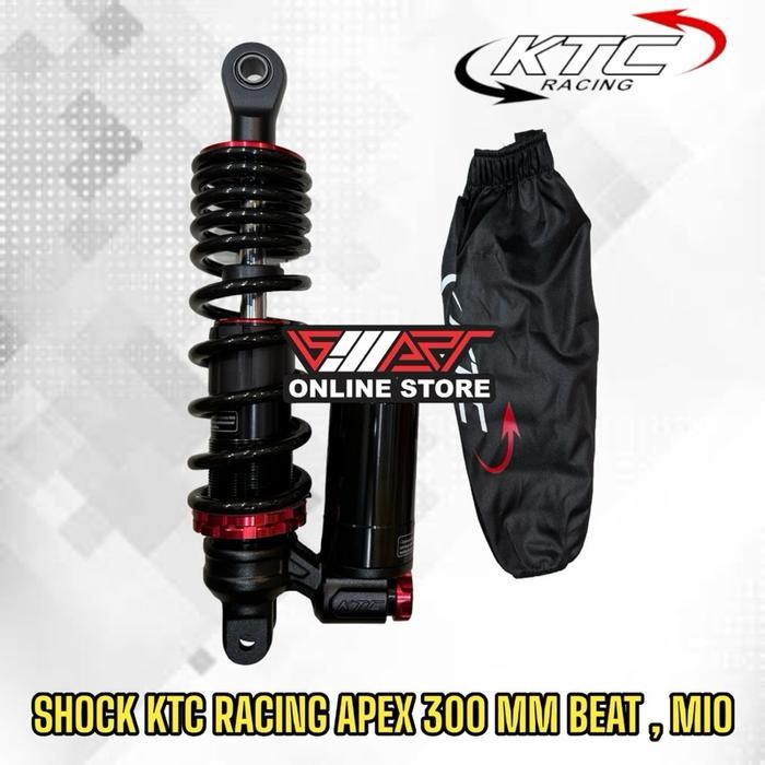 SHOCK KTC RACING APEX 300 MM BEAT , MIO , SCOOPY OLD