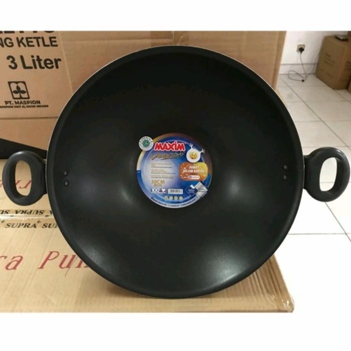 Khusus Gosend Wajan Teflon Maxim 30Cm/Penggorengan Maxim Teflon 30Cm/Kuali Teflon