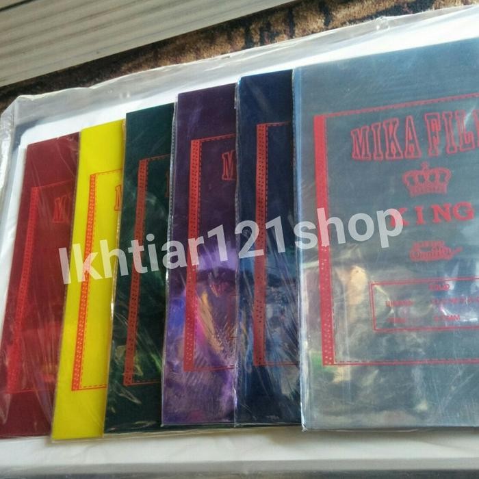 

PLASTIK MIKA JILID F4/COVER PLASTIK JILID UKURAN FOLIO PERPACK