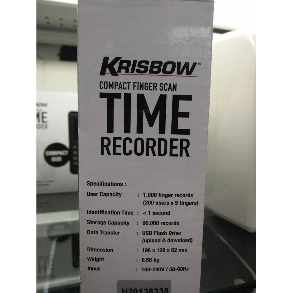 

MESIN FINGER PRINT MERK KRISBOW