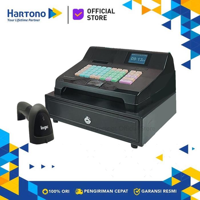 

KANALOGIC MESIN KASIR CASH REGISTER BLACK KCR-181S
