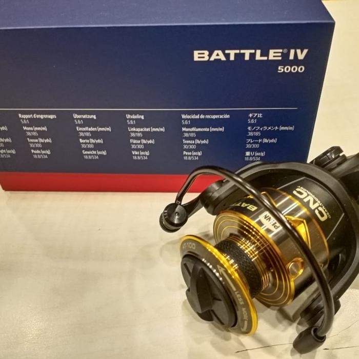 REEL SPINNING PENN BATTLE IV 1000 2000 4000 5000 6000 POWER HANDLE NEW